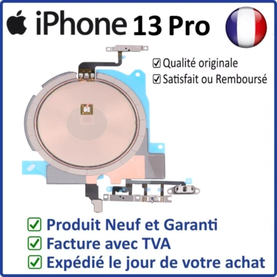 APPLE IPHONE 13 PRO - NAPPE INTERNE ANTENNE NFC BOUTONS POWER VOLUME ET MAGSAFE