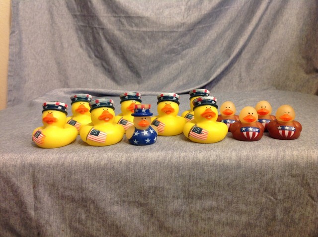 patriotic rubber ducks