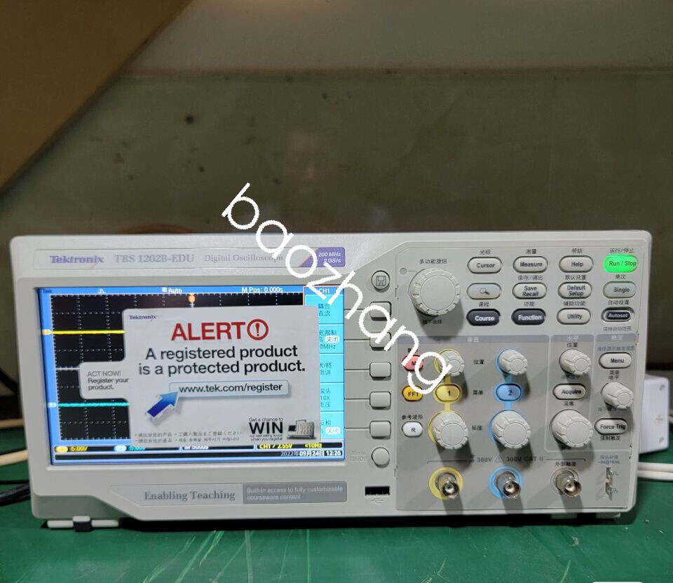 Tektronix テクトロニクス のぞきこん TBS1202B オシロスコープ Tektronix テクトロニクス のぞきこん TBS1202B オシロスコープ