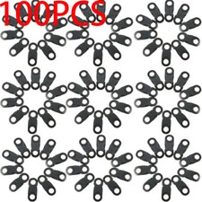 100Pcs Buckles Black For Paracord Bracelets Plastic Safety Clasp Side Release