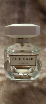 Leerer Elie Saab Le Parfum in weiß 50ml 1,16FL.OZ Sammlerstück Parfüm Flakon