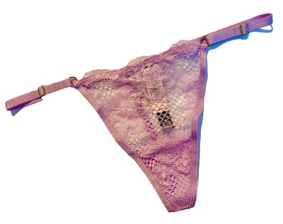 Victoria s Secret V-string Panty Lilac Small Adjustable Strap