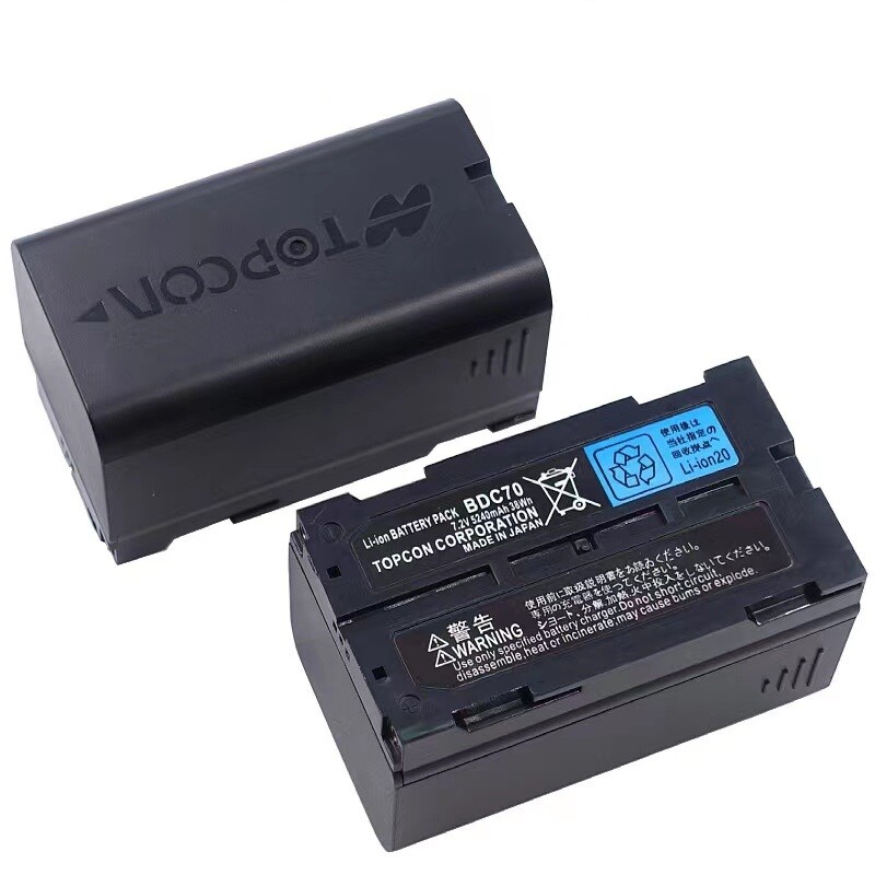2Pcs SOKKIA TOPCON BDC70 Li-ion battery 7.2V 5240mAh For Total Station and GPS