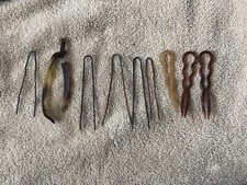8 Antique Vintage Hair Pins from Germany