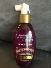 OGX POMEGRANATE & GINGER SCALP TONER DETOXIFYING 4 FL OZ - BRAND NEW
