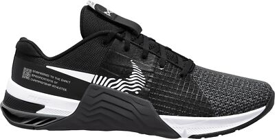 Nike Metcon 8 Black/White Mens Gym Cross Training Shoes NEW 2022