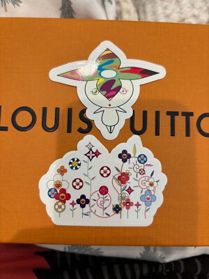 2025 LVxTMurakami Louis Vuitton Limited LABELS BAG STICKERS
