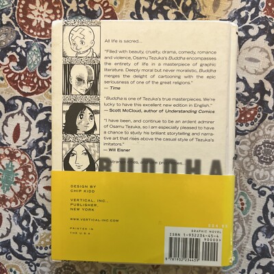 Buddha Manga by Osamu Tezuka / Complete Volumes 1, 3-8 First