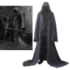 New Grim Reaper Cosplay Costume Cloak Full Set Custom Made Halloween Party Show