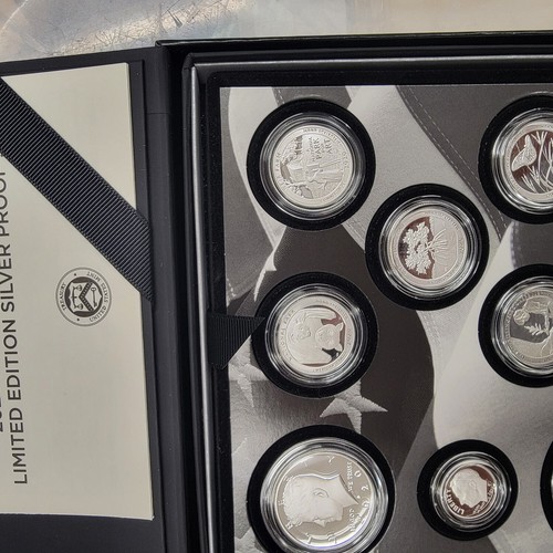 PRISTINE ORIGINAL 2020 S PROOF SILVER EAGLE LIMITED EDITION PROOF SET 20RC  OGP - Picture 14 of 15