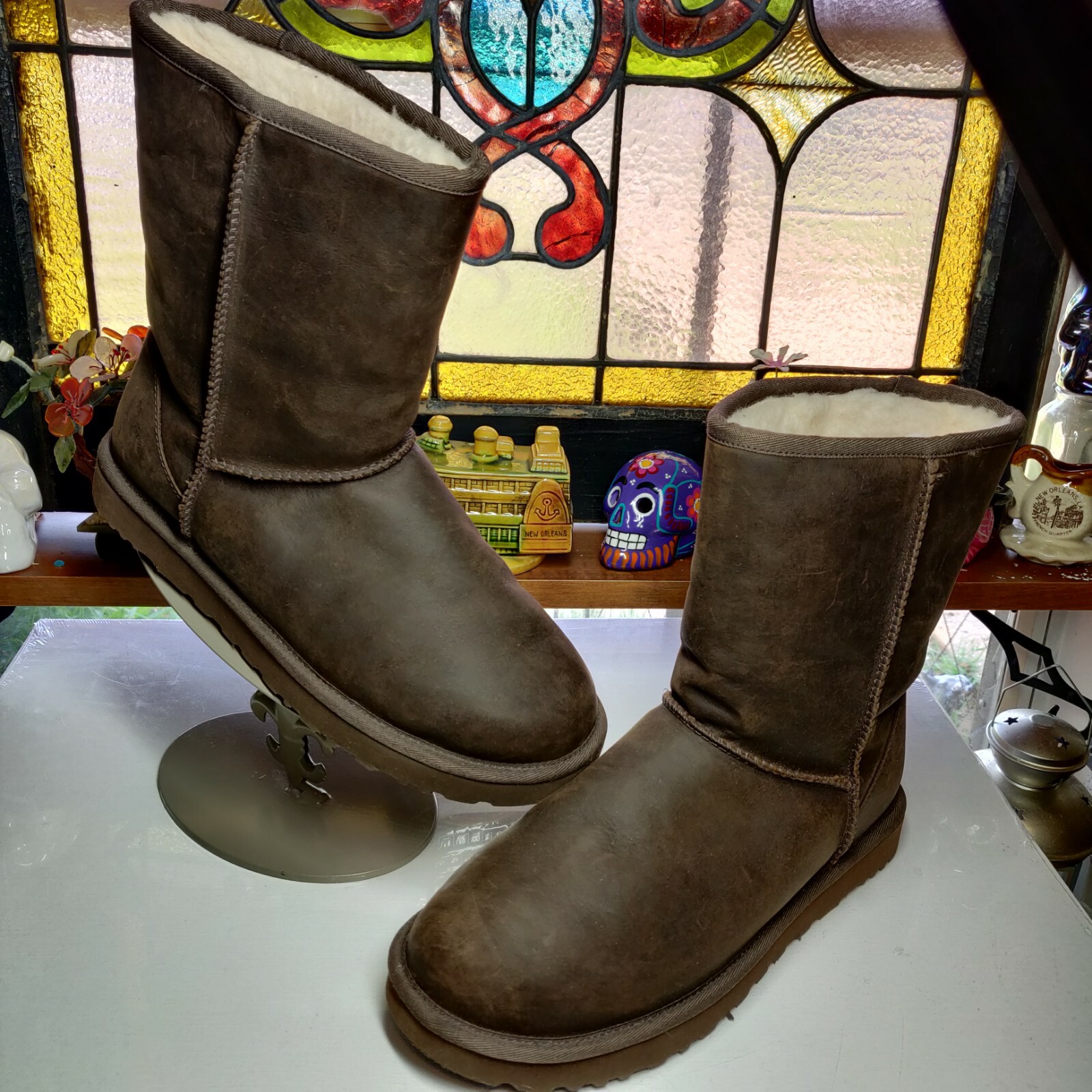UGGS 11 Womens Classic Short Brown 