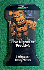 Five Nights at Freddy's Holographic Stickers  1 Pack  5 Stickers per Pack