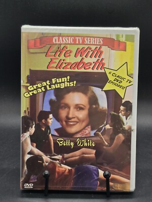 Life With Elizabeth 6 Classic TV DVD 6 Episodes Betty White Del Moore New Sealed