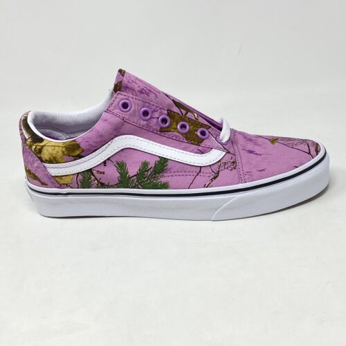 Scarpe da skate Vans Old Skool Realtae Xtra rosa orchidea selvatica donna 6,5 nuove - Foto 2 di 5