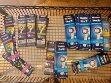 Oral B Head Assortment Lot Of 26 Packages With Total Of 73 Brush Heads