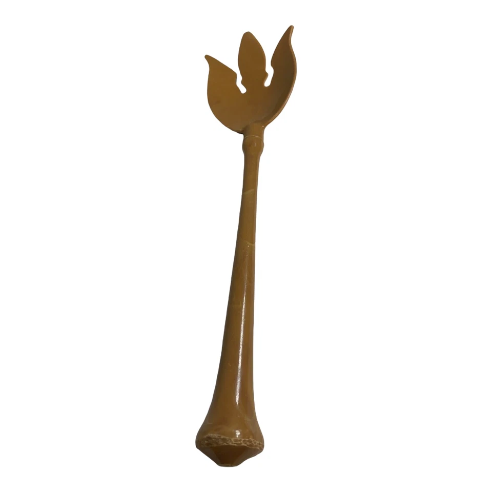 Vintage Art Deco Butterscotch Bakelite Fork Spoon and Cake / Pie Servers Set Lot - Image 2 of 4