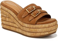 Sarto Franco Sarto Torino Peanut Espadrille Wedge Sandals Women's Size 9 New