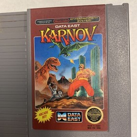 Karnov By Data East Nintendo Entertainment System NES Authentic Game Only