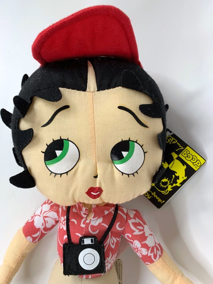 ぬいぐるみ Betty Gorgeous Collectible Betty Boop as Majorette-nutcracker Doll, Red