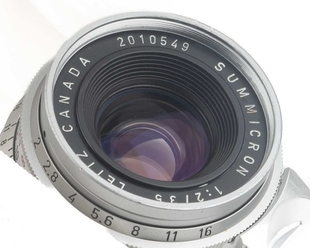 月末限定値下Leitz SUMMICRON 1:2/50 ファインダーアダプタ付 月末限定