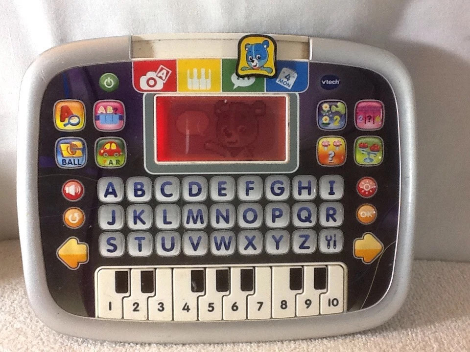 V TECH 1394 Piano Alphabet Little App Tablet Educational Working