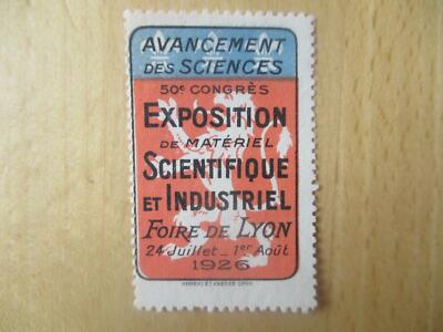 (2187) Reklamemarke Foire de Lyon 1926