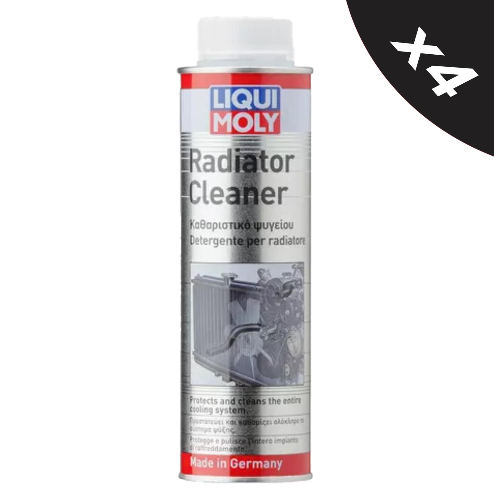 4x Liqui Moly Radiator Cleaner Flush 300ml Remove Deposits Coolant System Flush