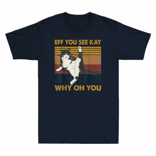 Funny Cat Yoga Meme Vintage 