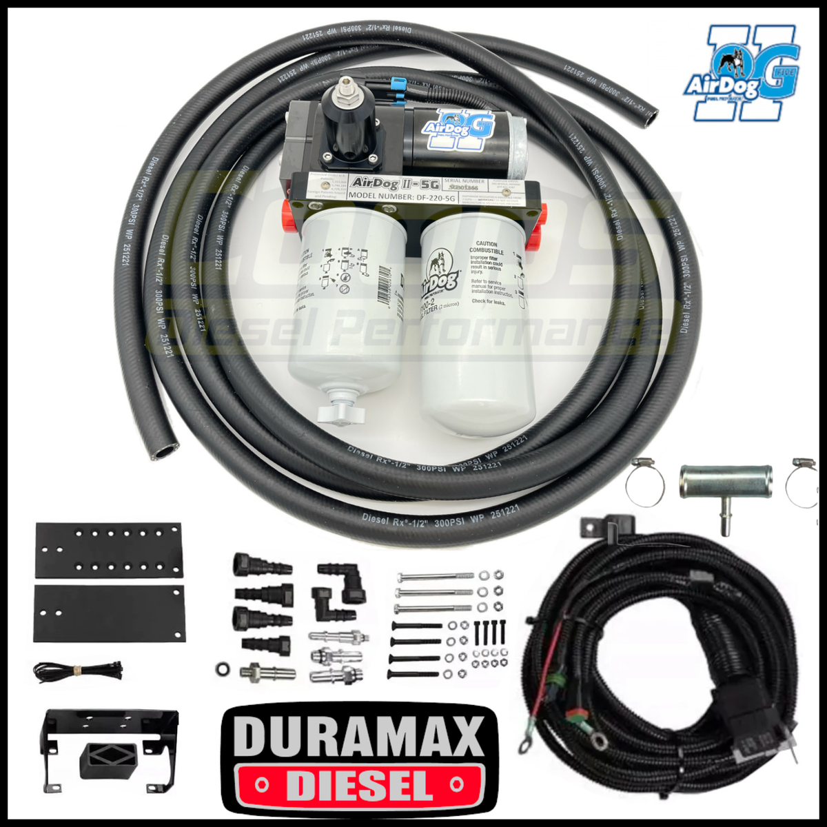 AirDog II 5G 165 GPH Fuel Lift Pump 2015 2016 Silverado