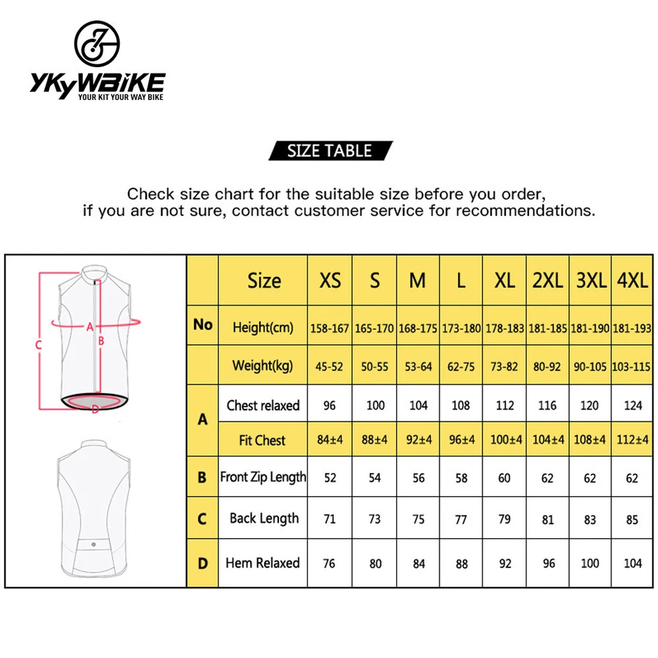 Cycling Vest Waterproof MTB Bike Gilet Sleeveless Rainproof Special Discount - Image 4 of 4