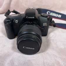 Canon EOS Rebel XS 35mm SLR, w/EF 35-80mm Zoom-Strap-Cap - Roll Film NOT Digital