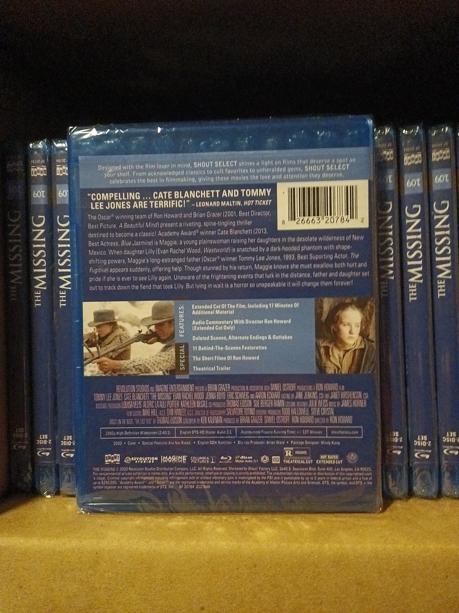 The Missing (Blu-ray, 2003) for sale online | eBay