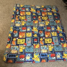 Pokemon Comics Bedding with Reversible Comforter Kids Twin Bed in Bag VGUC