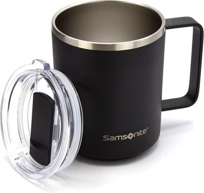 Samsonite 14 oz Insulated Stainless Steel Travel Coffee Mug Lid Vacuum Tumbler