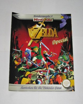 Nintendo Sonderausgabe 9 Zelda Ocarina of Time Comic inkl. Poster + Aufkleber!
