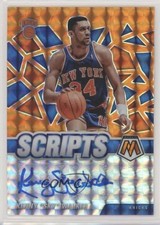 2020-21 Panini Mosaic Scripts Orange Prizm Kenny Walker Sky #SC-KSW Auto 2l4