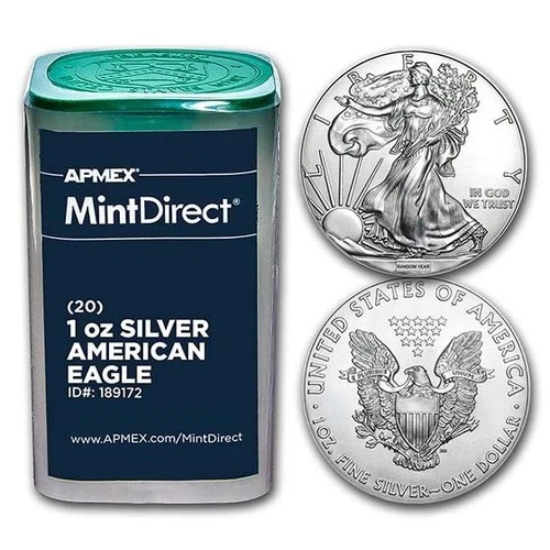 RANDOM AMERICAN SILVER EAGLE 1OZ .999 SILVER Gem BU *No Haze No Spots*