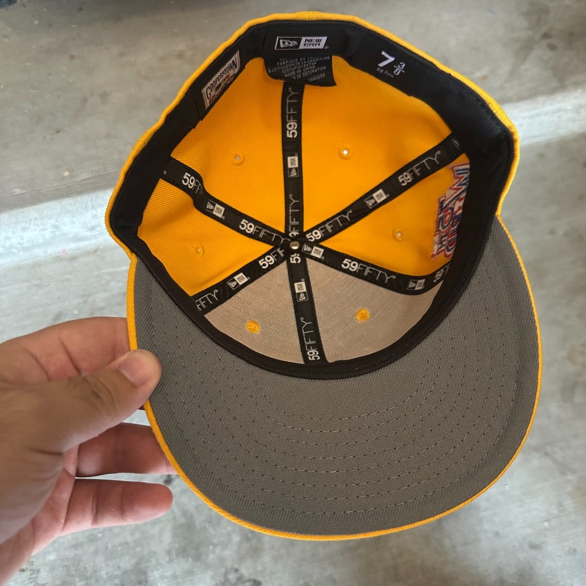 Size 7 3/8 New Era 75th World Series LA Dodgers Fitted Hat