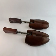 Rochester Shoe Keepers No 5 Mohawk Vintage Wood Split Toe Pair