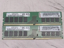 LOT OF 2 SK Hynix 8GB 1RX8 PC4-2666V-ED2-11 HMA81GU7CJR8N-VK DDR4 Desktop RAM 