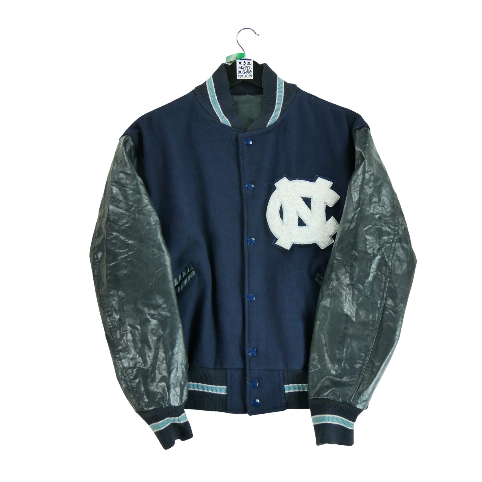 NCAA NCAA North Carolina Tar Heels Lederjacke Groesse S #QWE0389