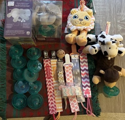 Phillips Advent Pacifier & Accessories Bundle 0-3 Months