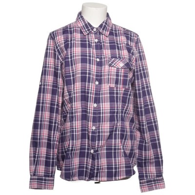 Crane, Flanellhemd, Größe: 40/42, Blau/Rot/Weiß, Polyester, Karo, Damen #wKG
