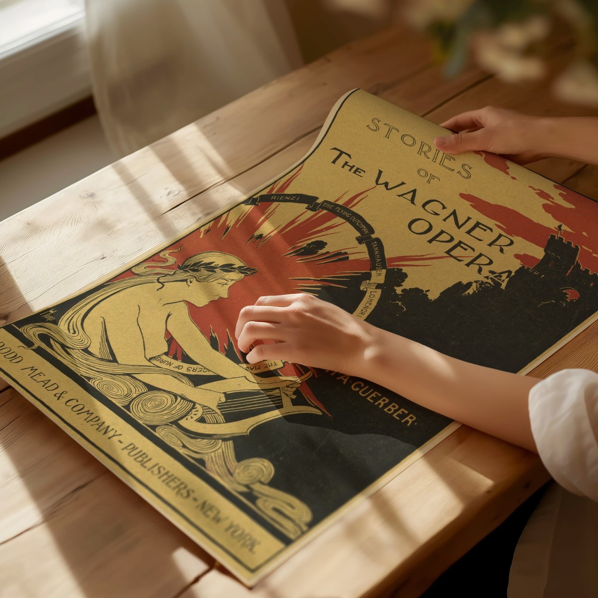 Vintage Wagner Opera Poster Wall Art - Classic Decorative Print | eBay