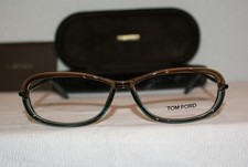 Brand New Authentic Tom Ford 5139 Brown/Blue 50A 55-12-135 W Original Case 