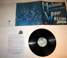Elton John Madman Across the Water '77 3rd USA Analog Mint ULTRASONIC CLEAN