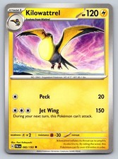 Kilowattrel 082/193 Paldea Evolved Pokemon Card - NM