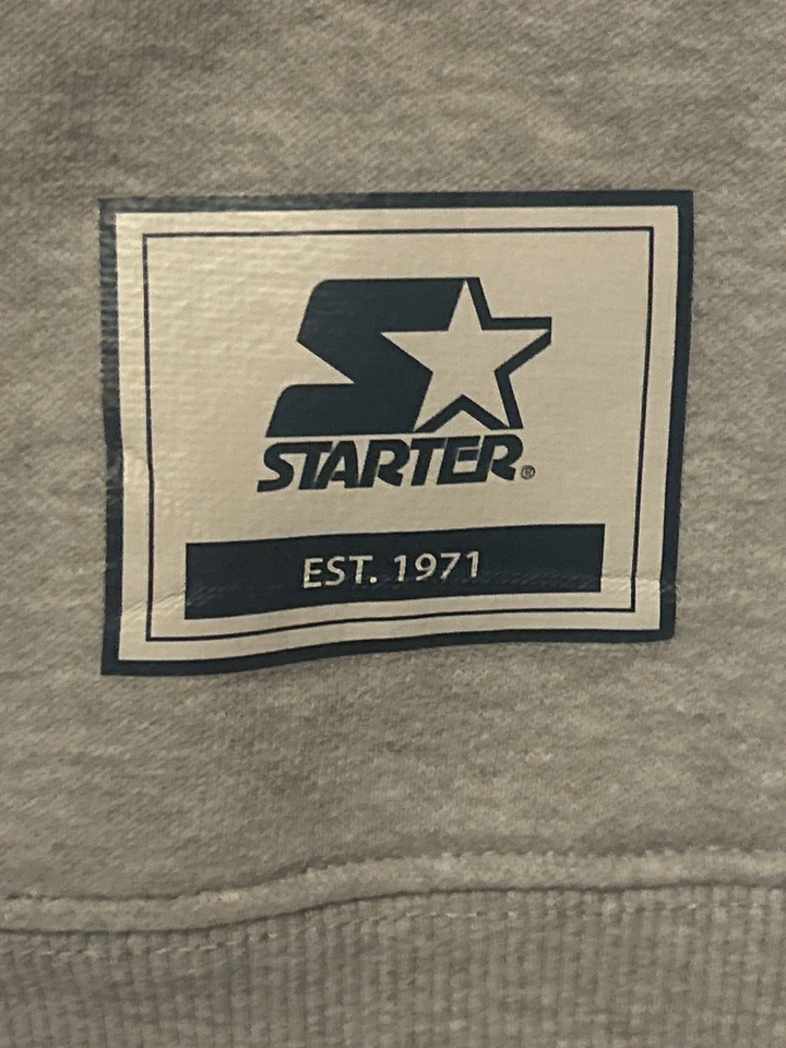 Moletom com capuz Starter Seton Hall Beasts of the Big East L cinza versão limitada - Imagem 4 de 4