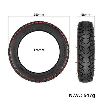 60 70 7 0 Tubeless Reifen für MI4pro MI4pro Plus MI4 Pro Max mit stabiler Trakt