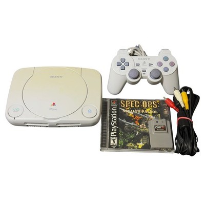 Sony PlayStation 1 Console Controller & Game Original Tested No Power Adapter